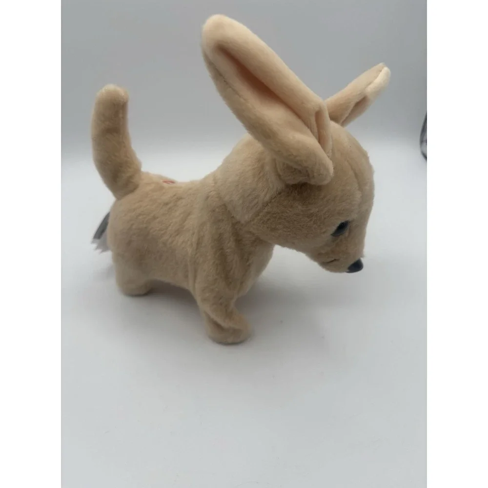 CUDDLE Barn TOY Stuffed Animated Plush CHIHUAHUA‎ Soft Cream Tan Dog Barking